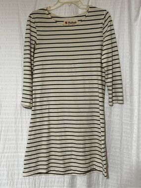 Mollusk Striped Beach Dress Sz Medium